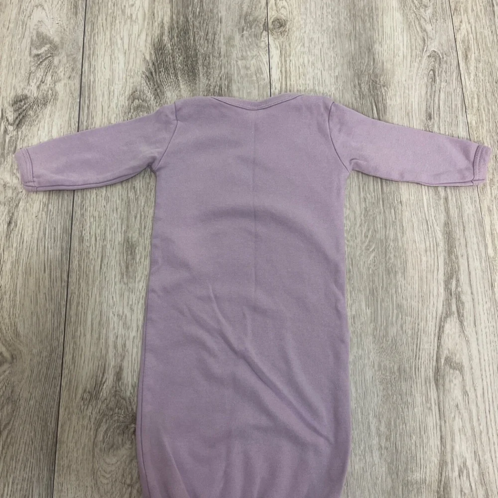 0-3 Month Girl Mermaid Open Bottom Sleeper Gown